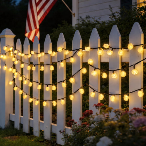 100 LED Solar String Lights, 40 Ft Outdoor Solar Lights, 8 Modes, Waterproof Solar Powered Outdoor Lights for Patio & Garden Decor